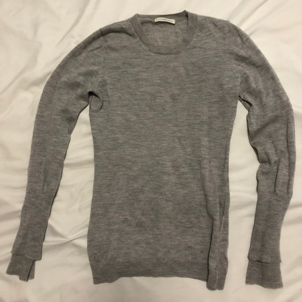 Grey Cashmere Sweater